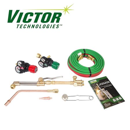 VICTOR Contender Torch Kit Set with Regulators 341-0384-2130